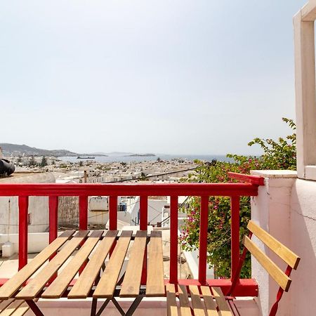 Elenitas Town House With Balcony And Sea View Daire Mykonos Town Dış mekan fotoğraf